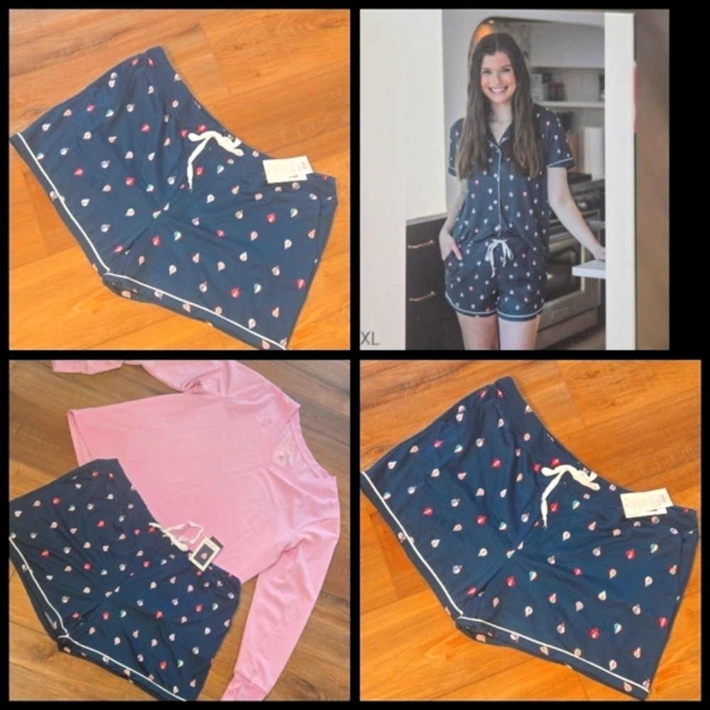 Sleeping wear pajama shorts